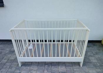 Łóżeczko z materacem Ikea 120x60