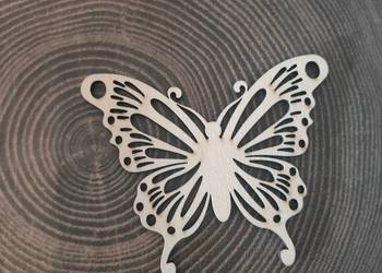 Drewniany Motyl Sklejka Scrapbooking Decoupage Kreatywna Zabawa mo1b