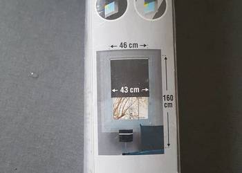 Rolety zaciemniające 46x160 1szt nowa i 3szt po demontażu