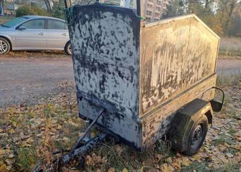 Przyczepa dmc 500 kg z hamulcem najazdowym dokumenty do rejestracji