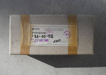 Tyrystor 10A 200V Unitra Lamina T22-10-02 Nowe DO64