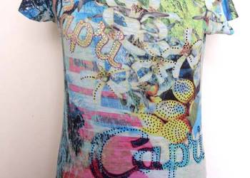 BLUZKA TOP T-shirt TUNIKA 38 M biust 96-106