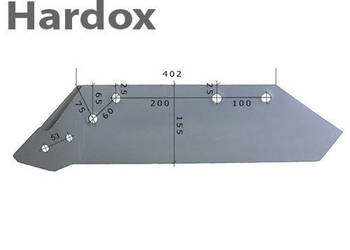 Lemiesz 16 cali 300ha! HARDOX 622143/L części do pługa KUHN