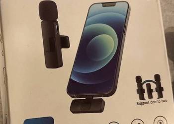 Dwa Bezprzewodowe Mikrofony / Adapter  USB-C