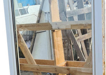 OKNA KacprzaK OKNO PCV 124X170 Używane Plastikowe