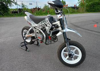 Pitbike Supermoto MRF 140 SM + akcesoria | 12 mth przebiegu