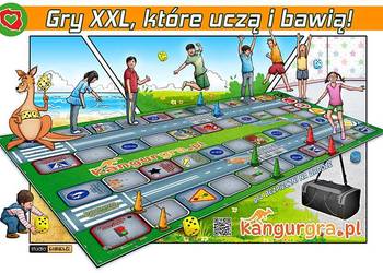 SUPER GRY XXL dla DZIECI - mega wielki format KangurGra.pl