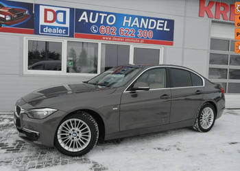 BMW 318 2.0d Luxury Line Automat Serwis 100% bezwypadkowy Navi Skóra Bluet…