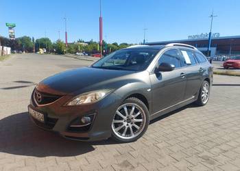 Mazda 6 GH Kombi 2010 Polif 2.2 Skóry Tempomat Idealny lakier Bez Rdzy