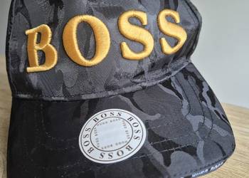 HUGO BOSS Czapka z Daszkiem NOWA Regulowana Camo Premium
