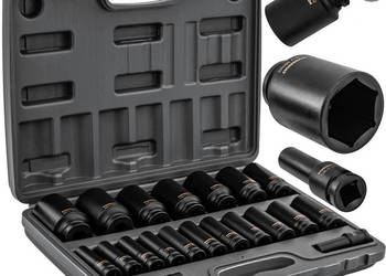zestaw nasadek udarowych do kluczy 10-38mm hex 20szt PM-ZNU-1038T