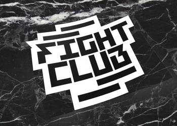Naklejka K13 + FIGHT CLUB 8 x 7,5 cm pro8l3m p8m #2