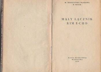 (7295) MAŁY ŁĄCZNIK KIM – CHO – W. TRAPACZYŃSKA OGARKOWA, M.