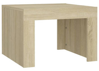 Stolik kawowy dąb sonoma 50x50x35 cm materiał drewnopochodny WM-808552