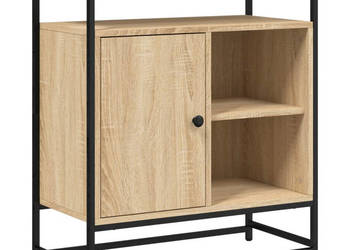 Komoda dąb sonoma 69x35x80 cm materiał drewnopochodny WM-835545