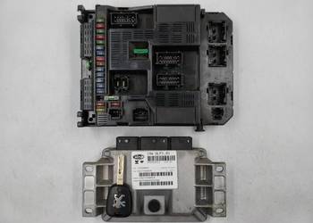 Sterownik Silnika Peugeot 307 2.0 16v 9650602580 9647494880 ZESTAW