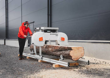 Trak taśmowy B701 z silnikiem elektrycznym o mocy 4,6 kW