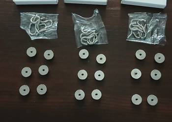 Zestaw magnesów z haczykami 18szt.