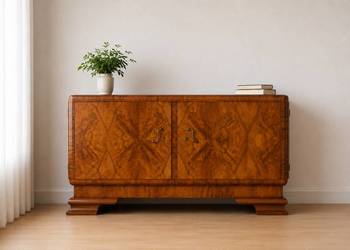 Komoda Art Deco antyk szafka pod TV RTV