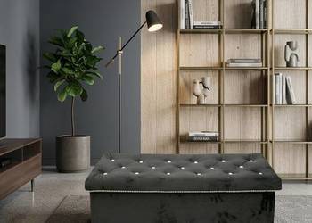 Skrzynia Tapicerowana Glamour, Różne Rozmiary, Dowolny Kolor, Dostawa 0zł!