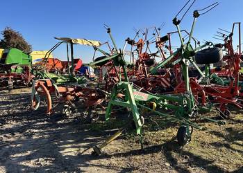 Zgrabiarki i przegrabiarki różne marki szerokosci