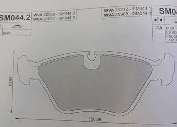 Klocki hamulcowe kpl. przód  AUDI 100 C3, 200 C3, 90 B3, COUPE