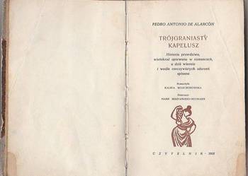 (7084) TRÓJGRANIASTY KAPELUSZ (HISTORIA PRAWDZIWA WIELEKROĆ
