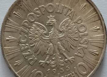 10 zł J. Piłsudski 1935 r. - nr.6 - mennicze