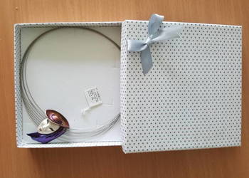 NASZYJNIK, biżuteria artystyczna Aurarius, barwiony tytan NASZYJNIK, biżuteria artystyczna Aurarius, barwiony tytan