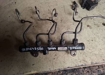 CITROEN JUMPY II SCUDO EXPERT 2,0 HDI przewody wtryskowe listwa 9681649580