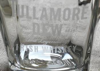 Tullamore Dew Irish whiskey, szklanka