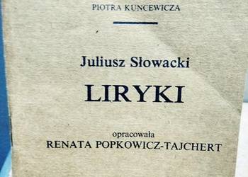 Liryki Słowacki opracowanie lektur szkolnych