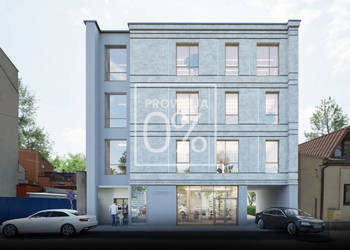 Centrum - działka z projektem budynku usługowego