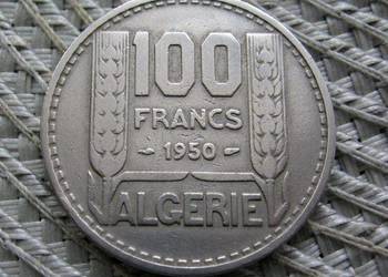 Algieria Francuska 100 Franków 1950r