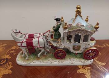 Scheibe Alsbach Porcelanowa Karoca z Figurkami