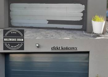 Malowanie BRAMA GARAŻOWA wiśniowski serwis horman naprawa panel Częstochowa
