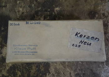 świece ISOLATOR mz AWO IFA Simson 18 szt, org DDR