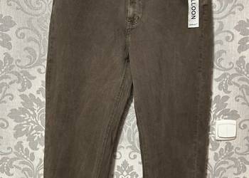 Brązowe dżinsy Balloon 4XL Moon Girl