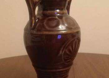 Wazon Amfora Ceramiczna Szkliwiona PRL