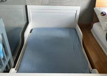 IKEA SUNDVIK łóżko rosnące rozsuwane 80x200 + materac