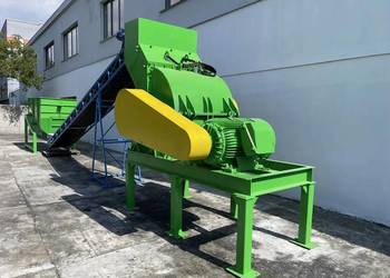 KRUSZARKA MŁOTKOWA KM-PO/E-800x600 * 25t/h * kamień, złom, wapno, szkło! 