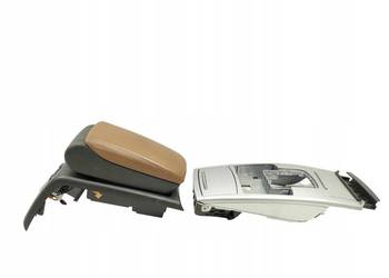 PODŁOKIETNIK  SKÓRA TUNELU AMARETTO KPL BRĄZ Audi A6 III (2004-2011) C6