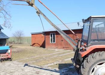 Ładowacz do bel big bag na tył ciągnika samopoziomujący