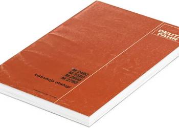 Instrukcja obsługi Deutz Fahr M2480 M2580 M2680 M2780