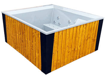 JACUZZI OGRODOWE MODERN 5-6 OSOBOWE Całoroczne, podgrzewane 3k
