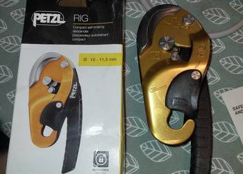 Przyrząd zjazdowy RIG PETZL