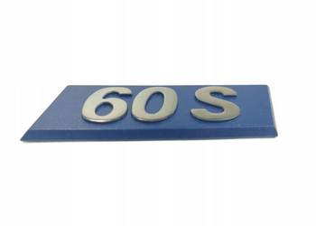 EMBLEMAT "60S" FIAT UNO ...-2010 NOWY ORYGINALNY 7704275