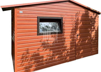 Schowek domek ogrodowy 3,2x2 drzwi okno dach rynna ID475