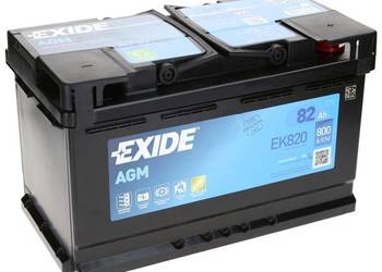 Akumulator Exide AGM 12V 82Ah 800A P+ L4 EK820