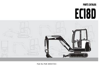 Volvo EC18D EC20D ECR58D katalog częsci zamiennych PL